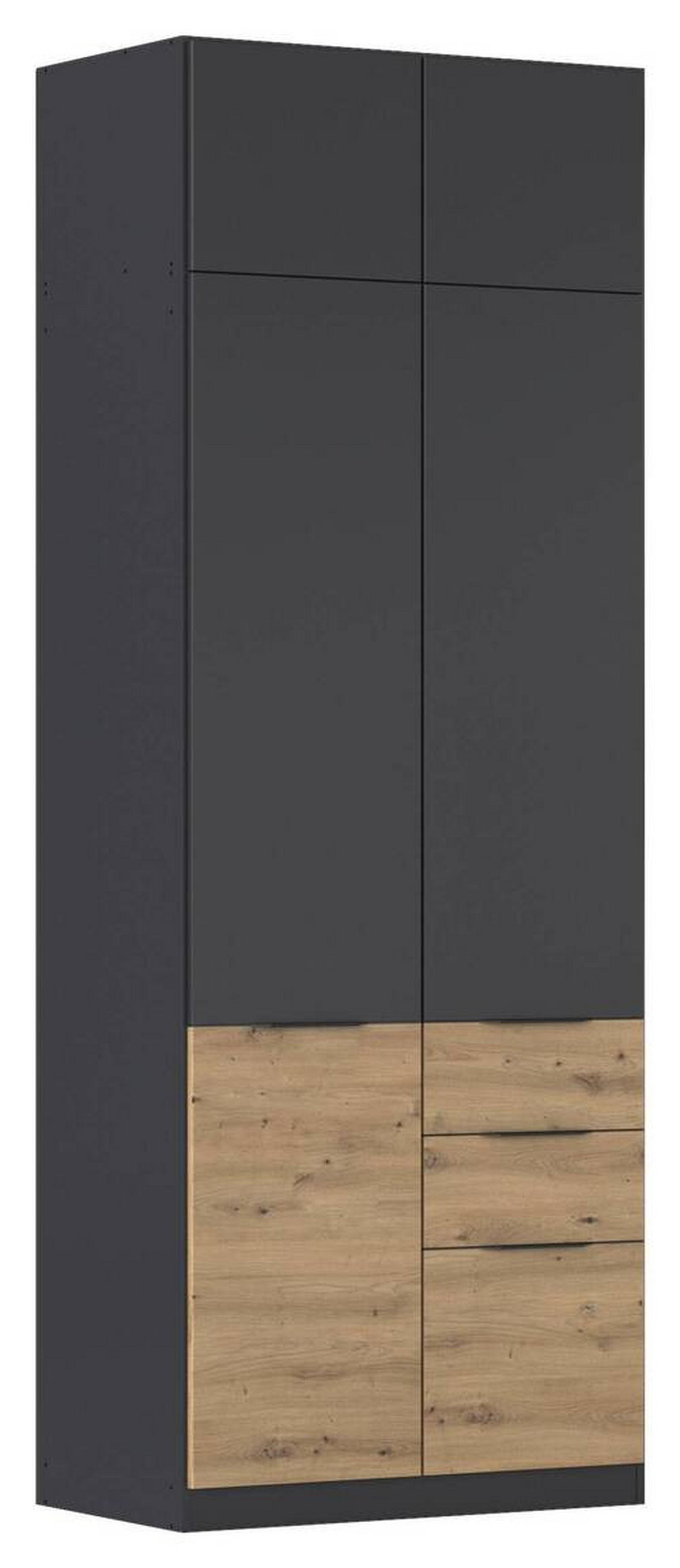 AUFSATZSCHRANK 91/39/54 cm  in  - Grau, KONVENTIONELL, Holzwerkstoff (91/39/54cm) - James Wood