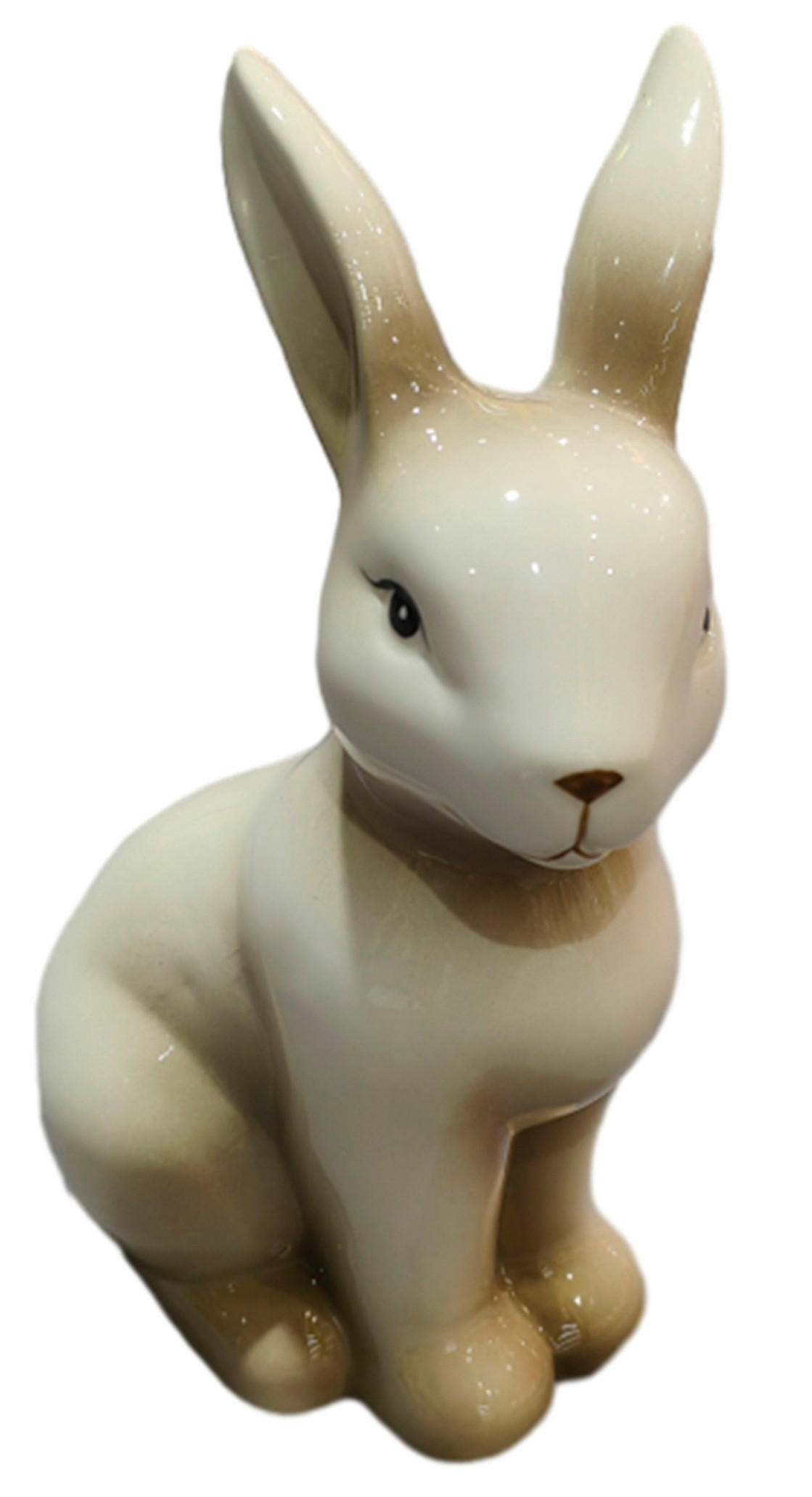 DEKOHASE - Weiß/Grau, LIFESTYLE, Keramik (11/19/10,5cm)