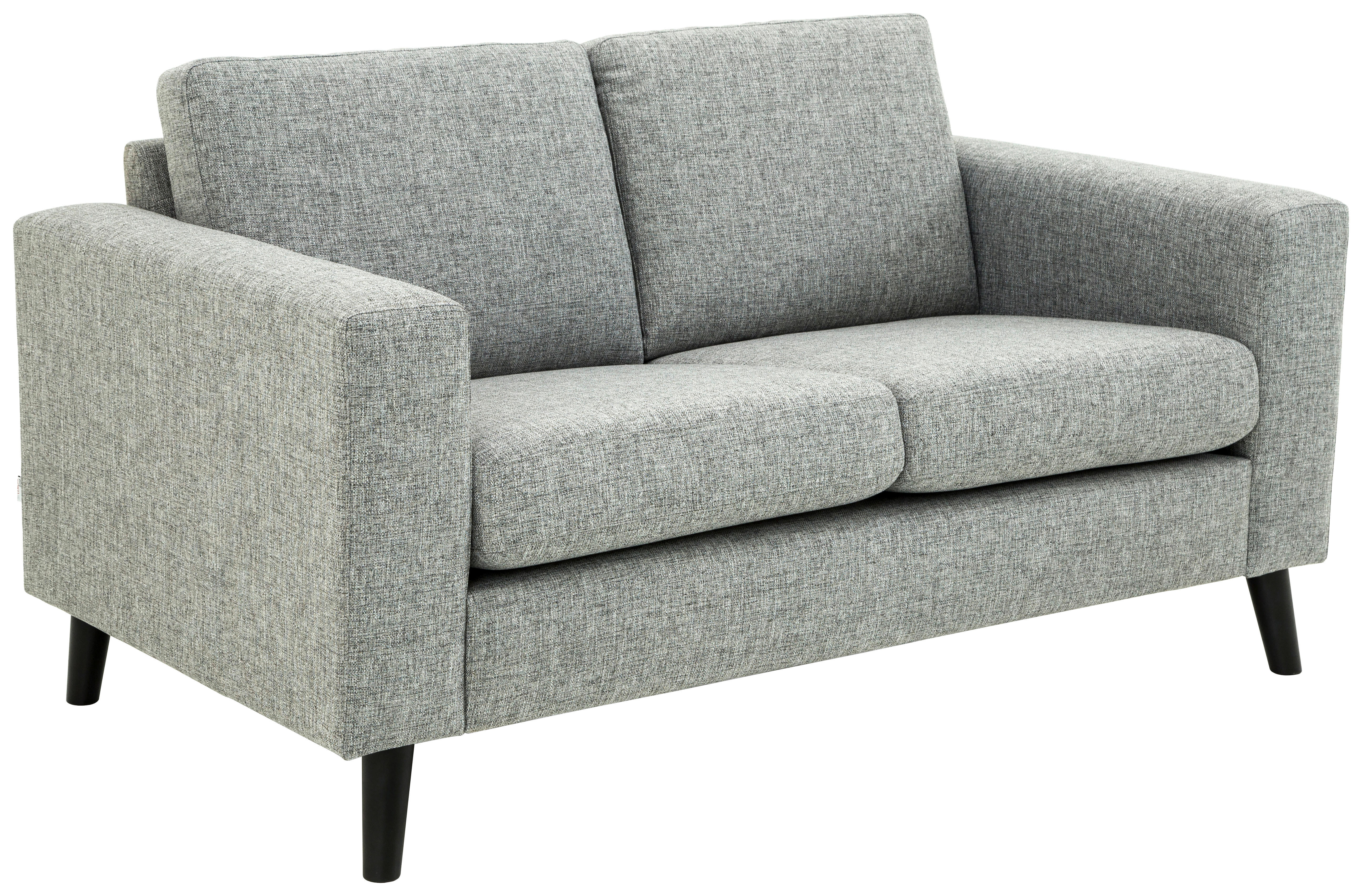 SOFFA i grå  - svart/grå, Design, trä/textil (152/86/84cm) - Best Price