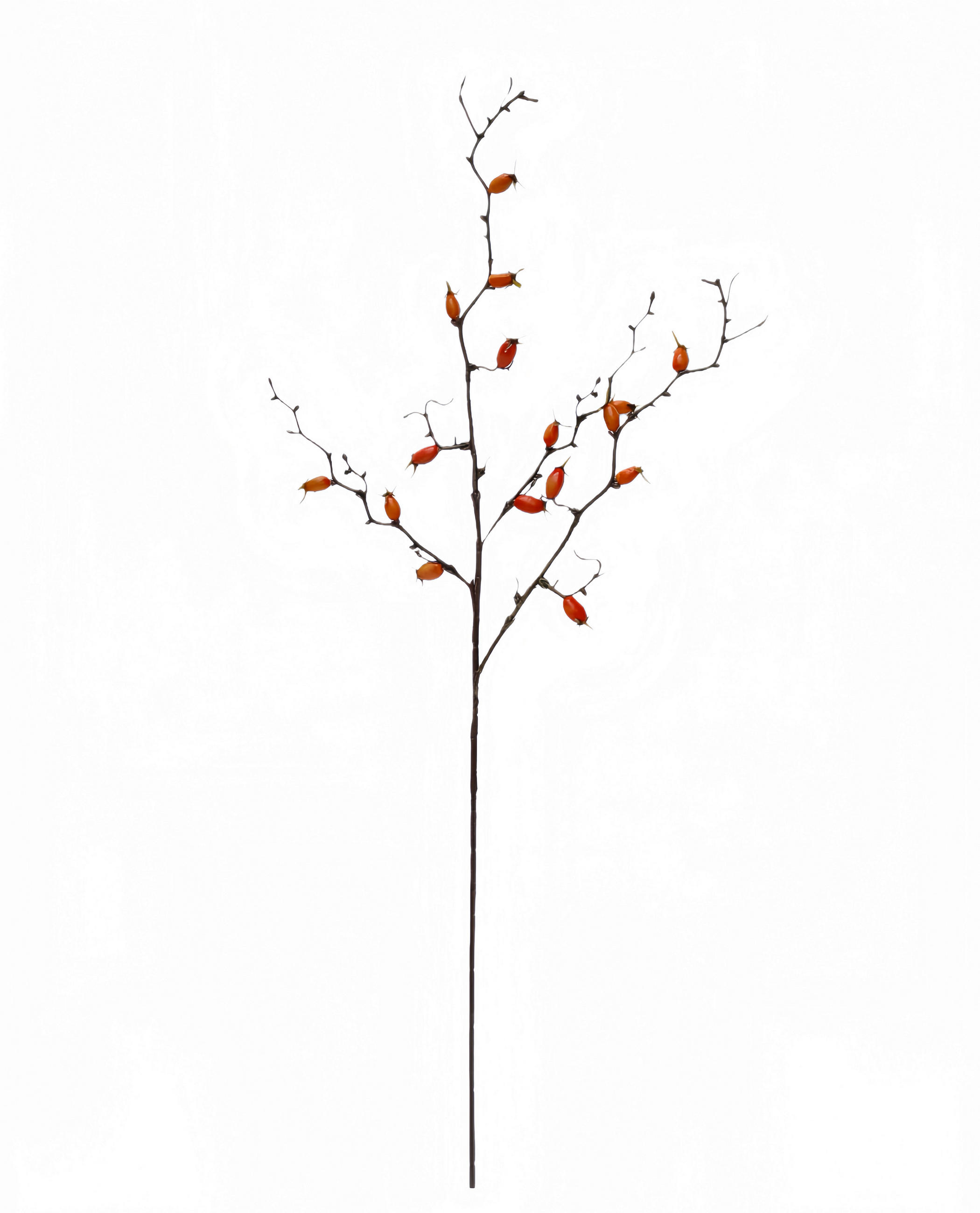 KUNSTBLUME - Orange, LIFESTYLE, Kunststoff (89cm)