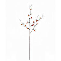 KUNSTBLUME - Orange, LIFESTYLE, Kunststoff (89cm)