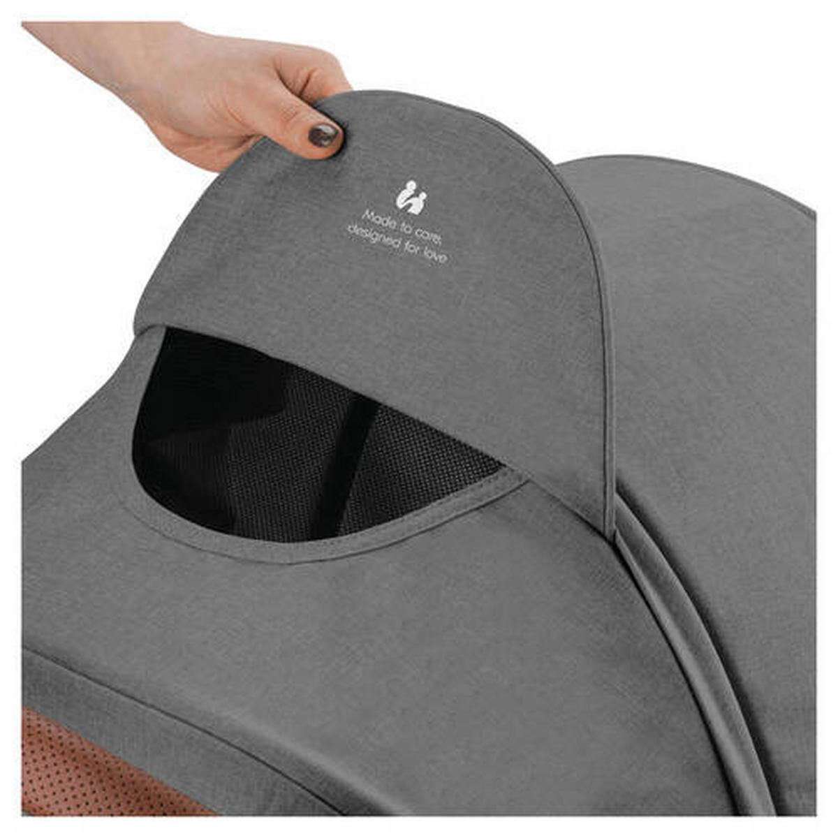 BUGGY Uptown  - Schwarz/Grau, Basics, Kunststoff/Textil (59.5/107/85cm) - Hauck