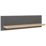 WANDBOARD Grau, Eiche Artisan  - Eiche Artisan/Grau, KONVENTIONELL, Holzwerkstoff (100/24/21,6cm) - Hom`in
