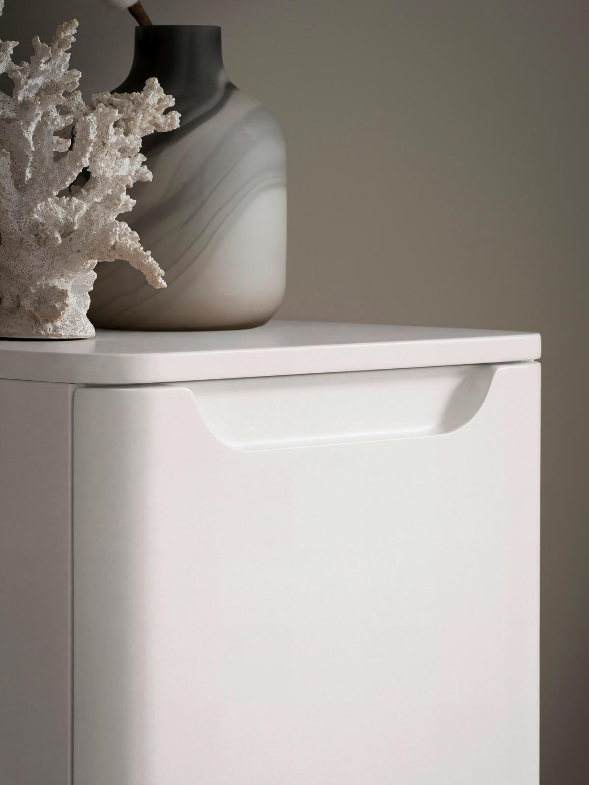 MIDISCHRANK 41/130/35 cm  - Weiß, KONVENTIONELL, Holzwerkstoff (41/130/35cm) - Xora