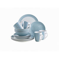KOMBISERVICE Kitchen Time 16-teilig  - Pastellblau, Basics, Keramik - Mäser