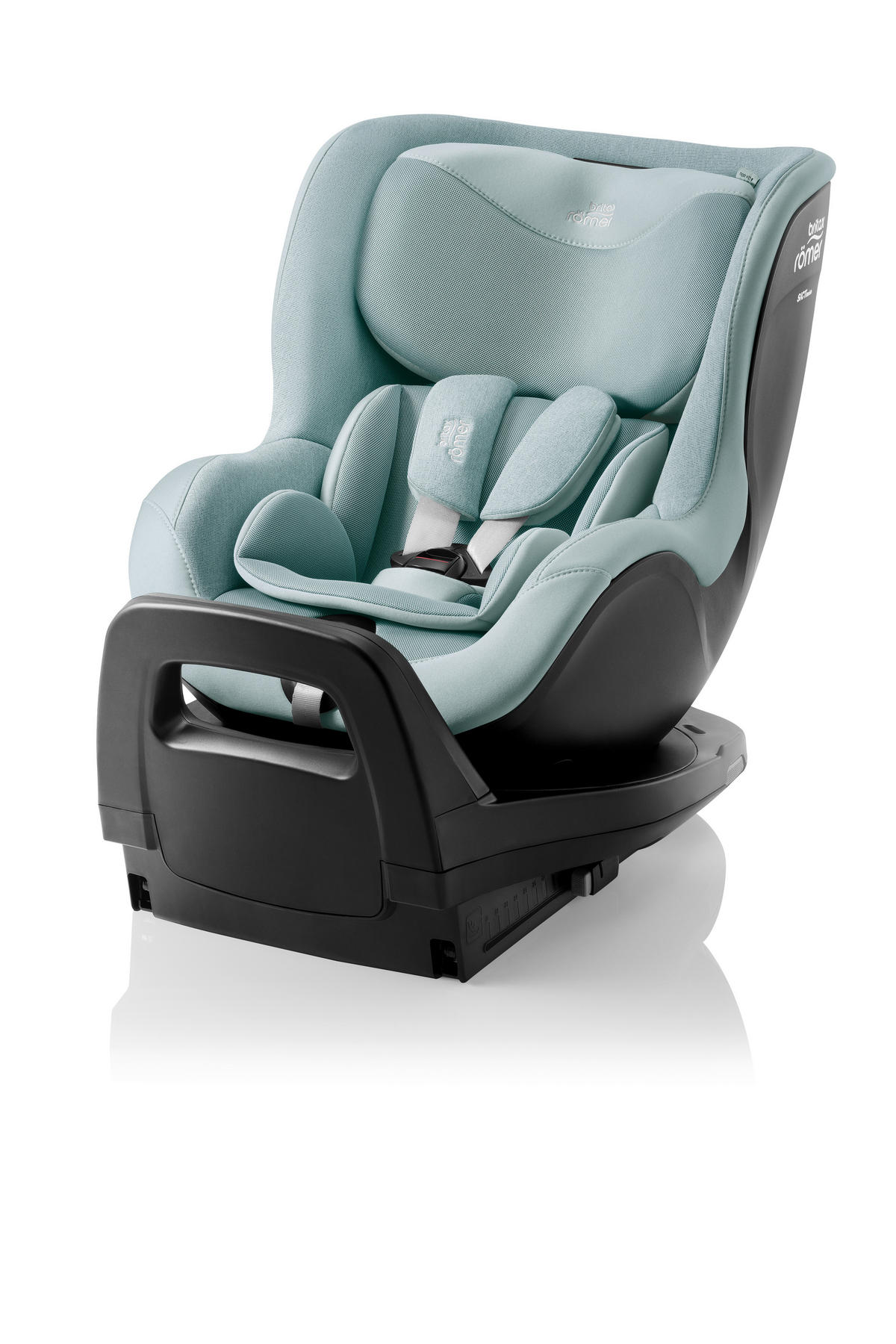 REBOARDER-KINDERSITZ Dualfix Pro M  - Pastellblau, Basics, Textil (44/48/74cm) - Britax Römer