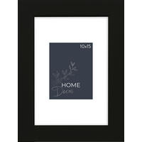 BILDERRAHMEN - Schwarz, Basics, Glas/Kunststoff (13,5/18/1,5cm)