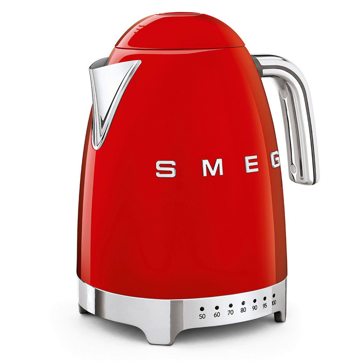 WASSERKOCHER 50's Style 1.7 l  - Rot, Trend, Metall (22.6/27.5/17.1cm) - SMEG