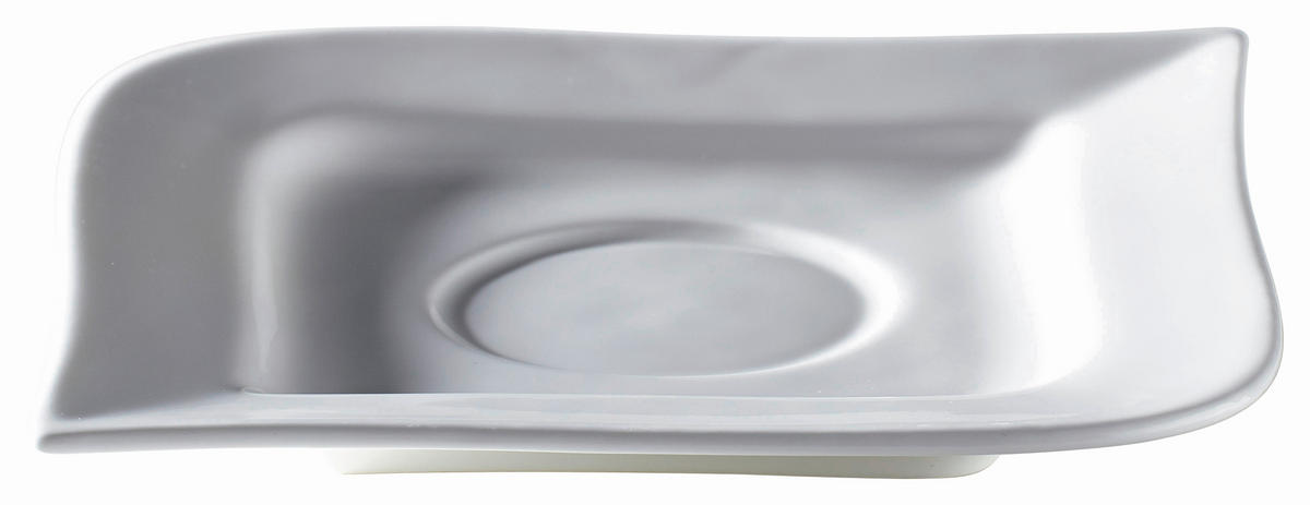 ESPRESSO-UNTERTASSE Melodie  - Weiss, Design, Keramik (11/11/1cm) - Ritzenhoff Breker