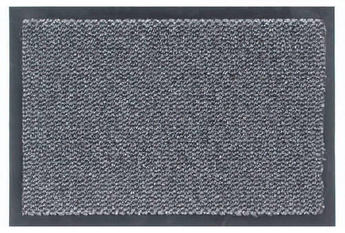 FUSSMATTE - Grau, Basics, Kunststoff (40/60cm)