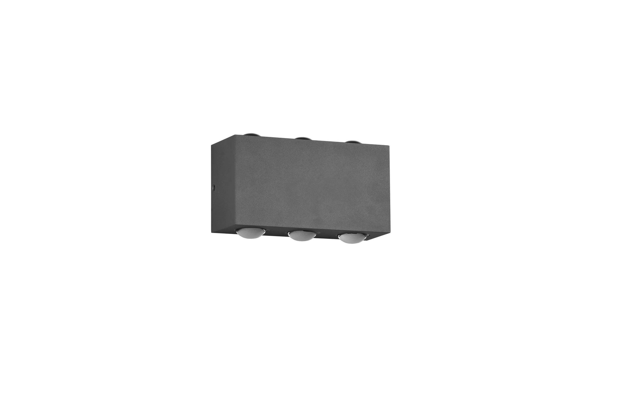 ZIDNA SVJETILJKA VANJSKA CLYDE  - antracit, Basics, metal (14/8,5cm)