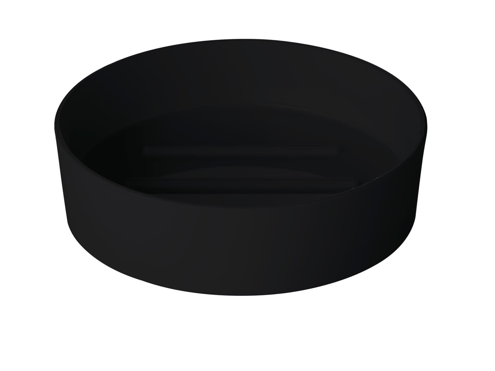 SEIFENSCHALE Kunststoff  - Schwarz, Basics, Kunststoff (11/3/11cm) - Sadena