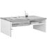 COUCHTISCH in Holzwerkstoff 110/65/40 cm - Chromfarben/Braun, Trend, Holzwerkstoff/Kunststoff (110/65/40cm) - Carryhome COUCHTISCH in Holzwerkstoff 110/65/40 cm - Chromfarben/Braun, Trend, Holzwerkstoff/Kunststoff (110/65/40cm) - Carryhome