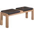 SITZKISSEN Schwarz - Schwarz, Design, Textil (53cm) - CELINA HOME