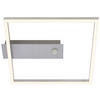 LED-DECKENLEUCHTE 32/30/5 cm   - Alufarben, Design, Kunststoff/Metall (32/30/5cm) - Briloner