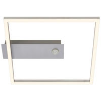 LED-DECKENLEUCHTE 32/30/5 cm   - Alufarben, Design, Kunststoff/Metall (32/30/5cm) - Briloner