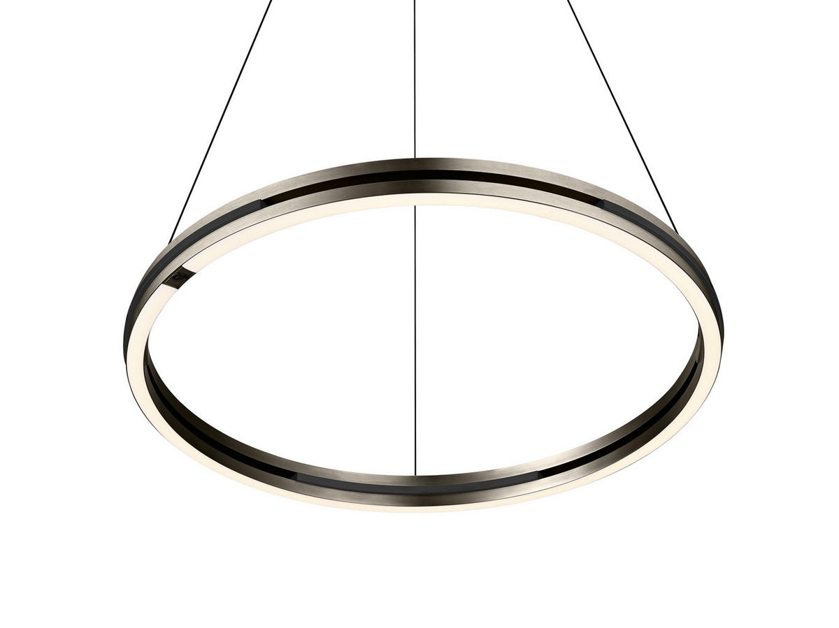 LED-HÄNGELEUCHTE BEN 60/180 cm   - Bronzefarben, Design, Metall (60/180cm) - elements by BANKAMP