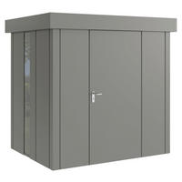 GERÄTEHAUS 229/220/181 cm  - Alufarben, Basics, Metall (229/220/181cm) - Hörmann