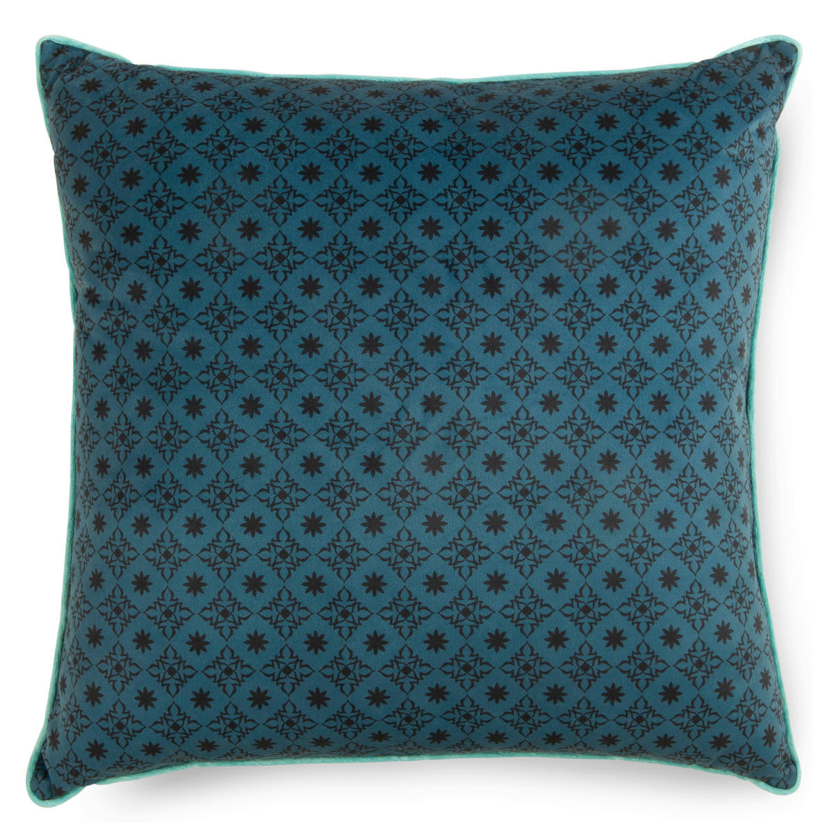ZIERKISSEN  48/48 cm   - Blau/Multicolor, Design, Textil (48/48cm)