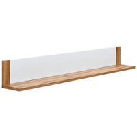WANDBOARD  148/20/20 cm  - Weiss/Eichefarben, Konventionell, Holzwerkstoff (148/20/20cm) - Ti'me