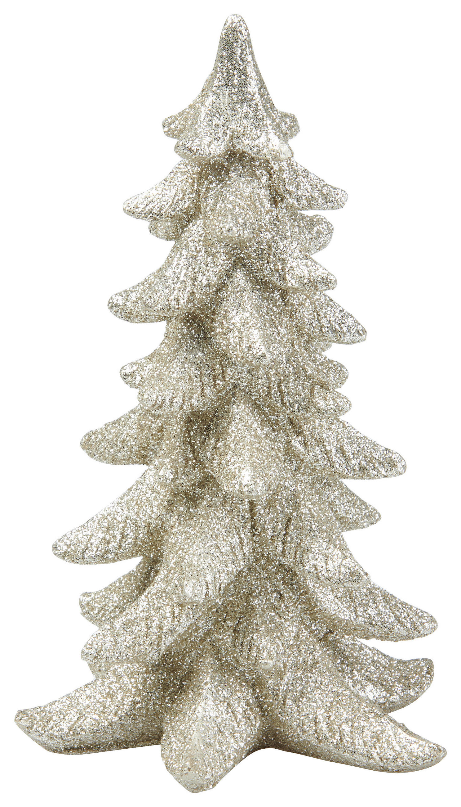 DEKOBAUM - Goldfarben, LIFESTYLE, Kunststoff (11/11/20cm) - X-Mas