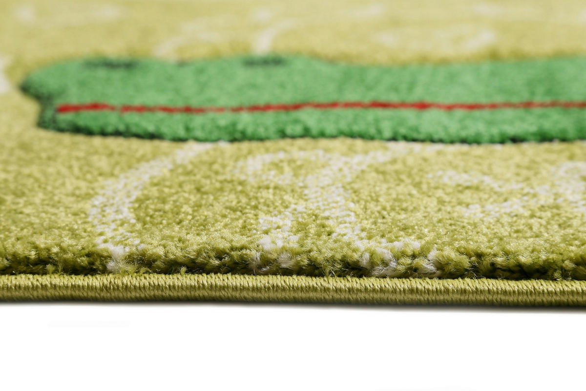 KINDERTEPPICH 80/150 cm Crocodile Tier  - Grün, Trend, Textil (80/150cm) - Sigikid