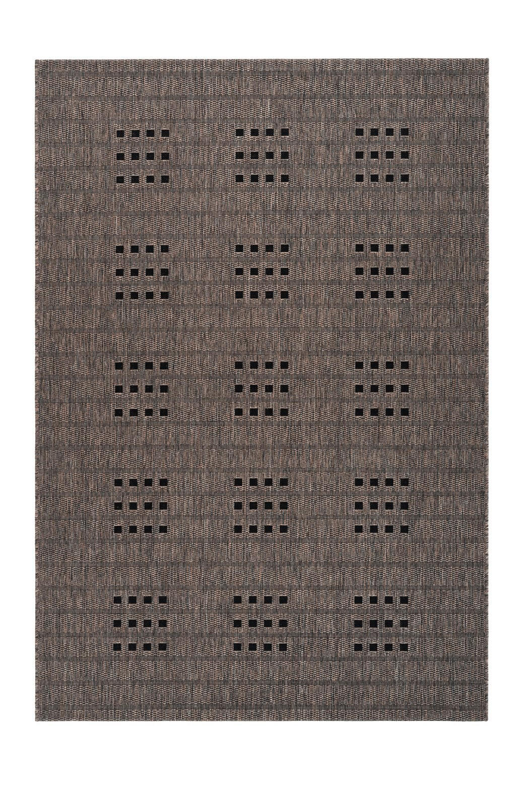 LÄUFER 80/230 cm Indonesia - Malang Taupe  - Braun, KONVENTIONELL, Textil (80/230cm)