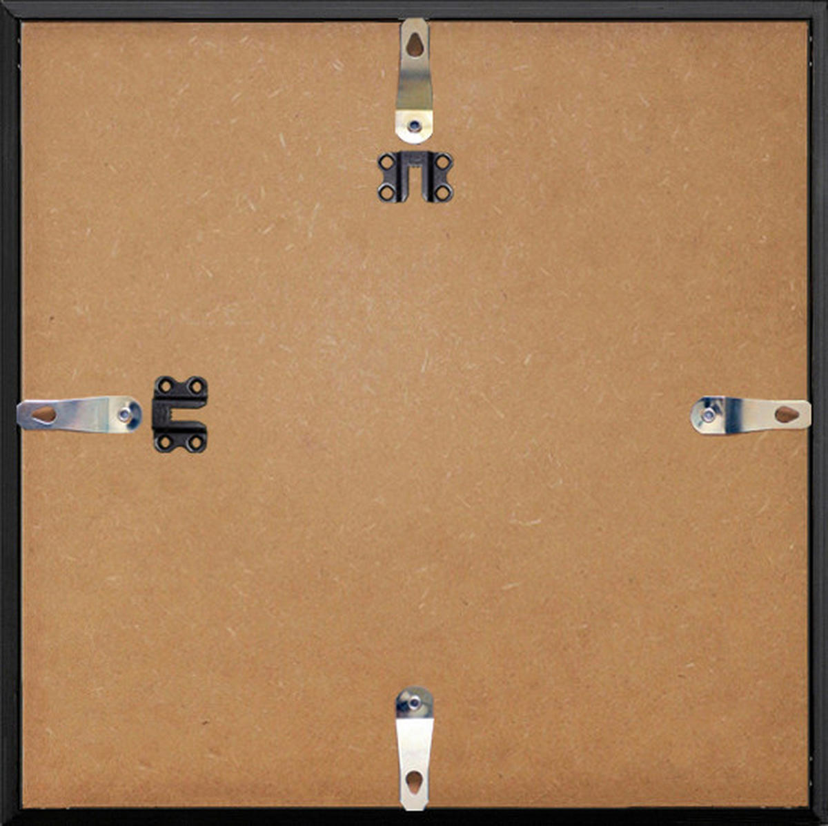 BILDERRAHMEN - Schwarz, Basics, Papier/Holzwerkstoff (30/30/1,8cm)