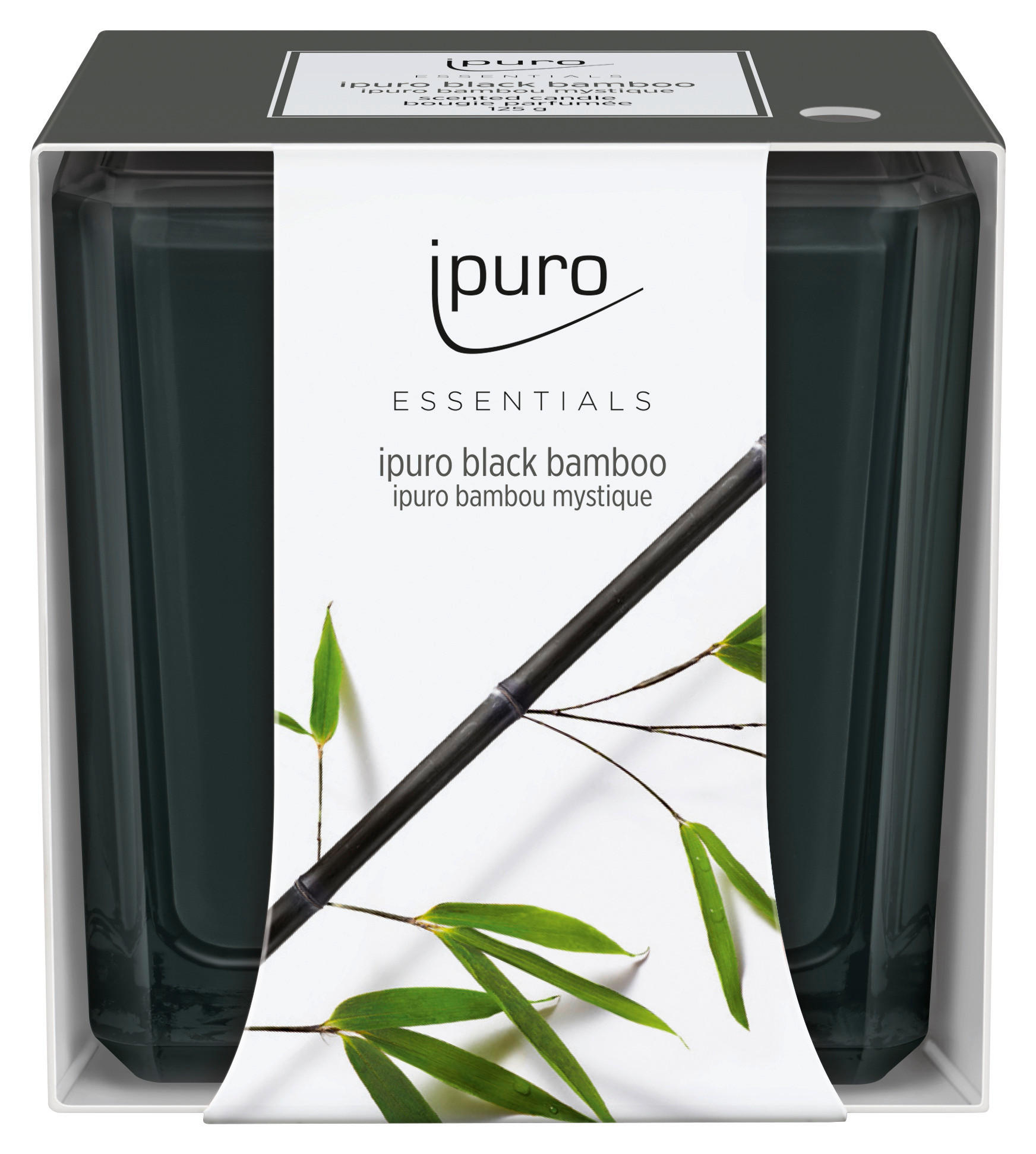 DOFTLJUS jasmin, citron, bambu  - Basics, glas (6,9/6,9/6,9cm) - Ipuro