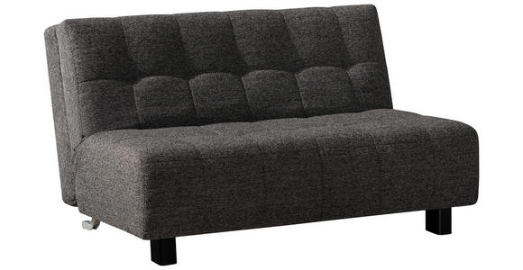 SCHLAFSOFA in Anthrazit  - Anthrazit/Schwarz, Design, Textil/Metall (145/92/102cm) - Novel