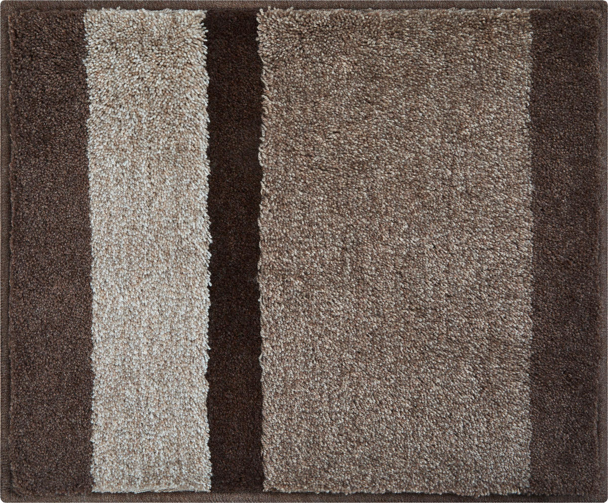 BIDET-VORLEGER Taupe 50/60 cm  - Taupe, Basics, Kunststoff/Textil (50/60cm) - Grund