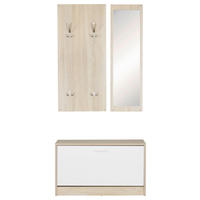 PREDSIEŇOVÝ NÁBYTOK, dub sonoma, 80/147/27 cm - dub sonoma, Modern, kompozitné drevo (80/147/27cm) - MID.YOU