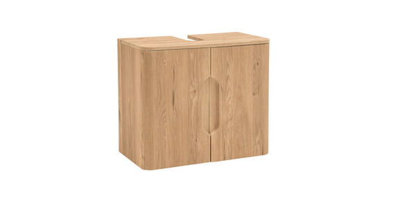 WASCHBECKENUNTERSCHRANK 61/53/35 cm  - Wildeiche, KONVENTIONELL, Holzwerkstoff (61/53/35cm) - Xora