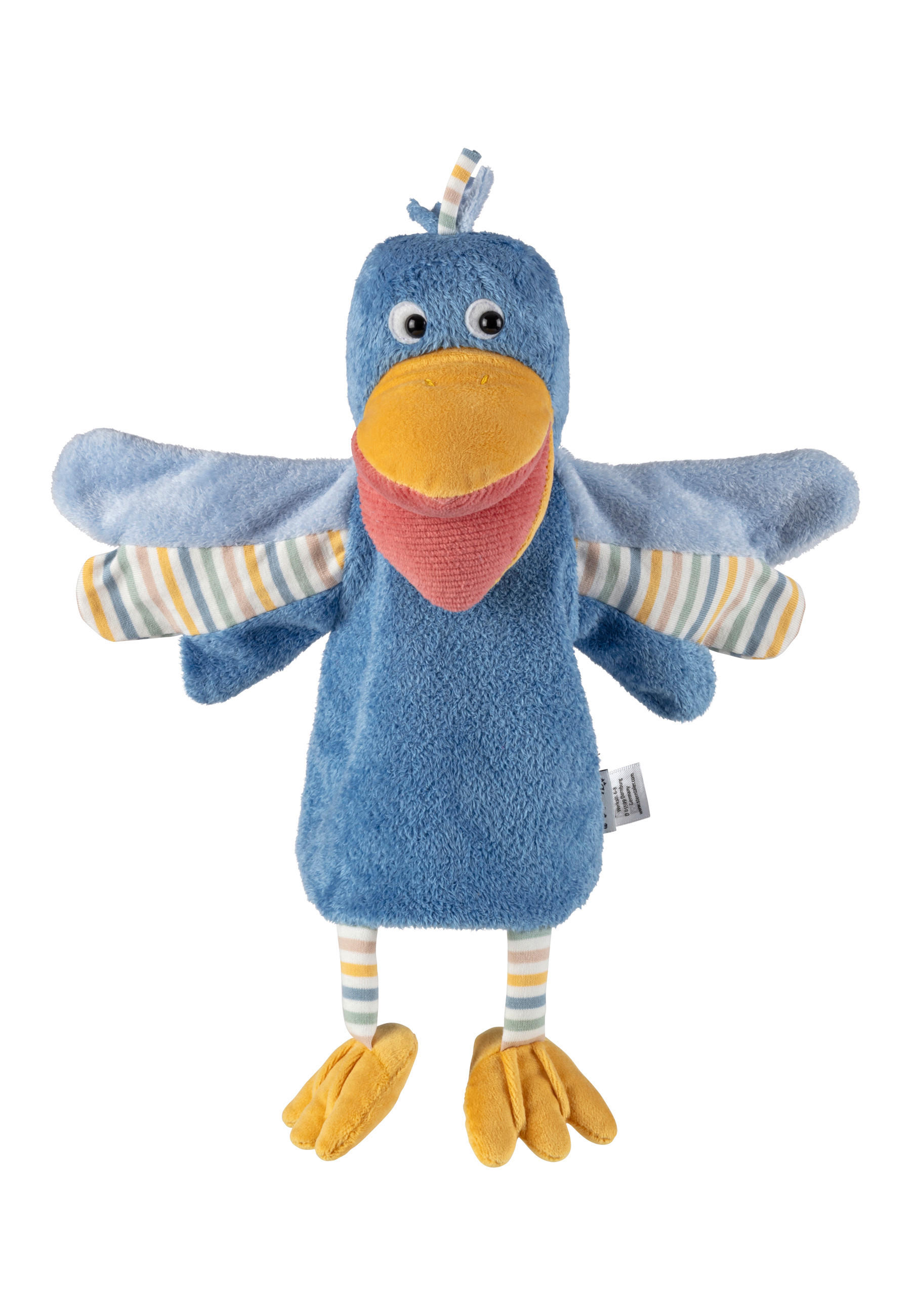 HANDPUPPE - Blau, Basics, Textil (29/17/12cm) - Sterntaler