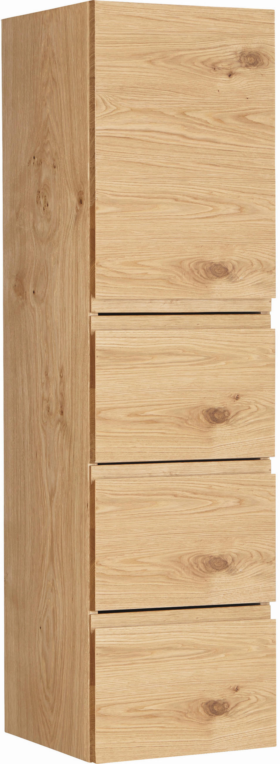 MIDISCHRANK 35/125/37 cm  - Eichefarben, Design, Holz/Holzwerkstoff (35/125/37cm) - Novel