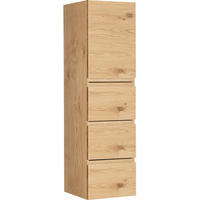 MIDISCHRANK 35/125/37 cm  - Eichefarben, Design, Holz/Holzwerkstoff (35/125/37cm) - Novel