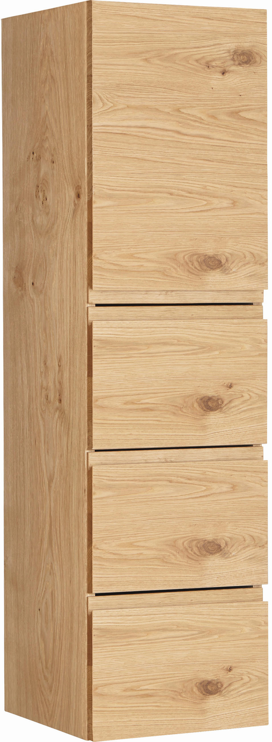 MIDISCHRANK 35/125/37 cm  - Eichefarben, Design, Holz/Holzwerkstoff (35/125/37cm) - Novel