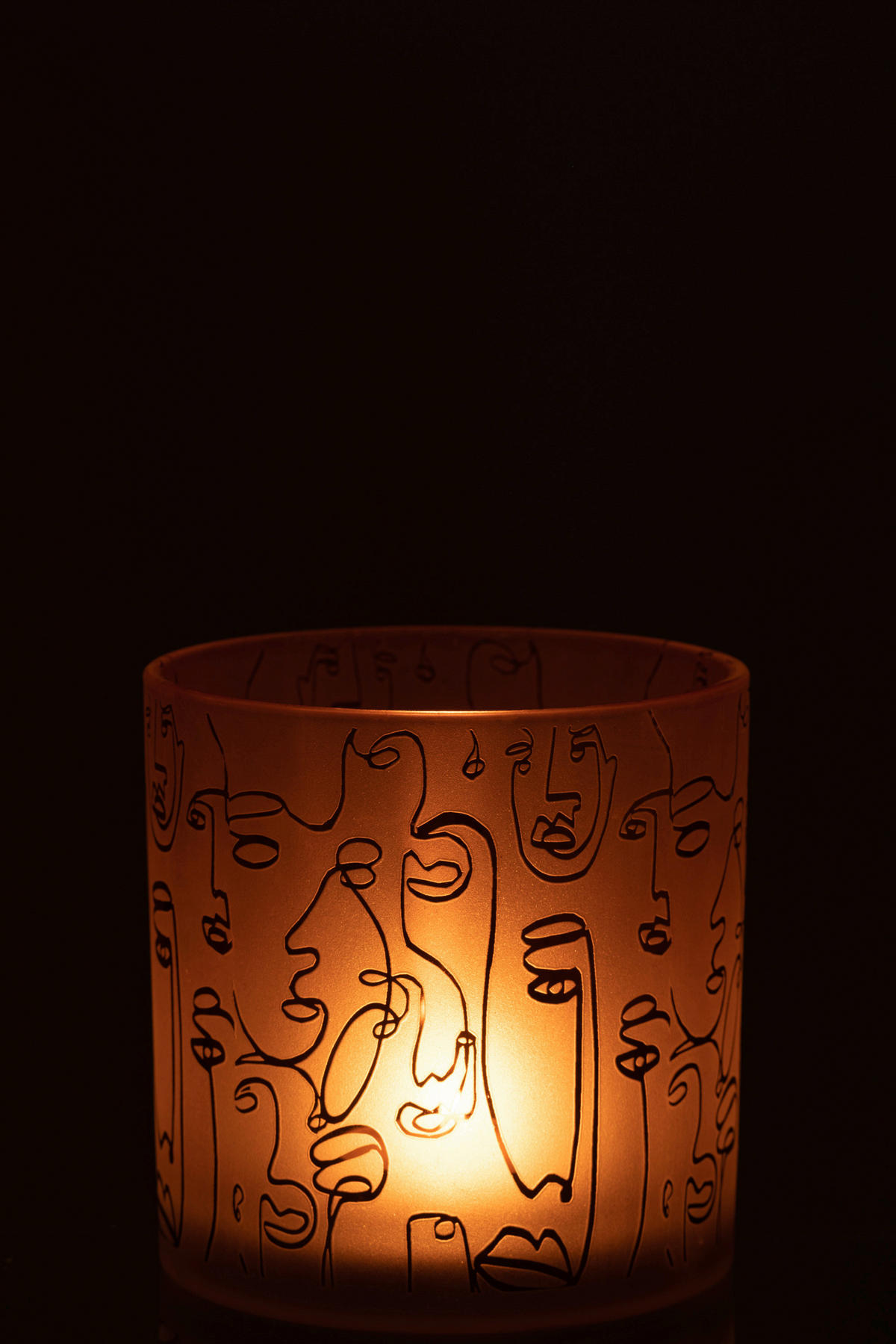 TEELICHTGLAS  - Trend (15/15cm)