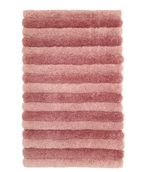 BADRUMSMATTA rosa 50/80 cm  - rosa, Klassisk, textil (50/80cm)