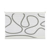 PLISSEE 80/210 cm  - Taupe/Weiß, Design, Textil (80/210cm) - Homeware