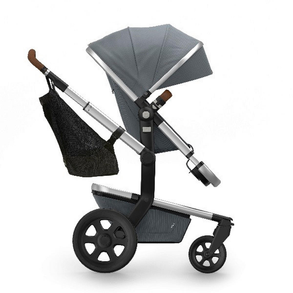 EINKAUFSTASCHE Day² - Day³-  Geo² - Hub  - Schwarz, Basics, Textil (42,5/24,5/6,5cm) - Joolz