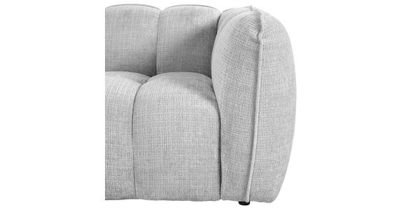 ECKSOFA in Chenille Hellgrau 172/272 cm - Hellgrau/Schwarz, KONVENTIONELL, Kunststoff/Textil (172/272cm) - Carryhome