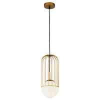 PENDELLAMPA 15/37,5 cm  - guldfärgad, Basics, metall/glas (15/37,5cm) - MAYTONI