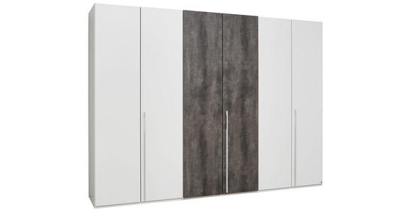 DREHTÜRENSCHRANK in Weiß - Weiß, Design, Holzwerkstoff (300/223/64cm) - Dieter Knoll