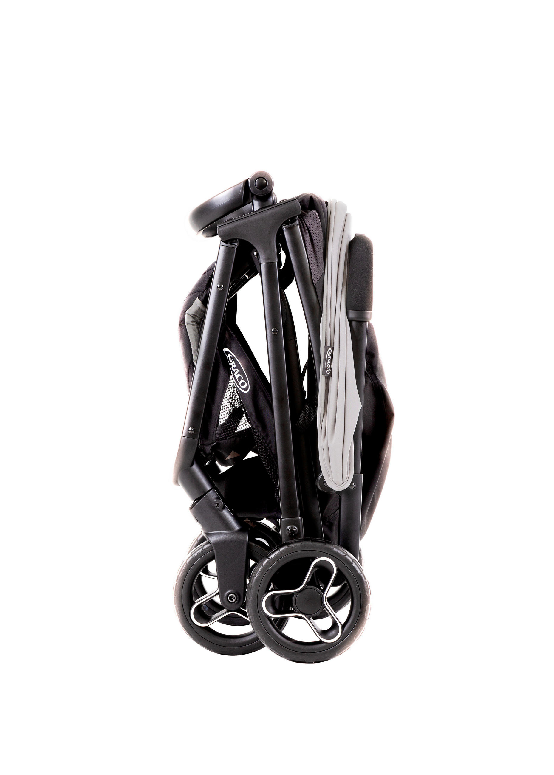BUGGY MYAVO  - Schwarz/Grau, Basics, Textil/Metall (52/101.6/88cm) - Graco