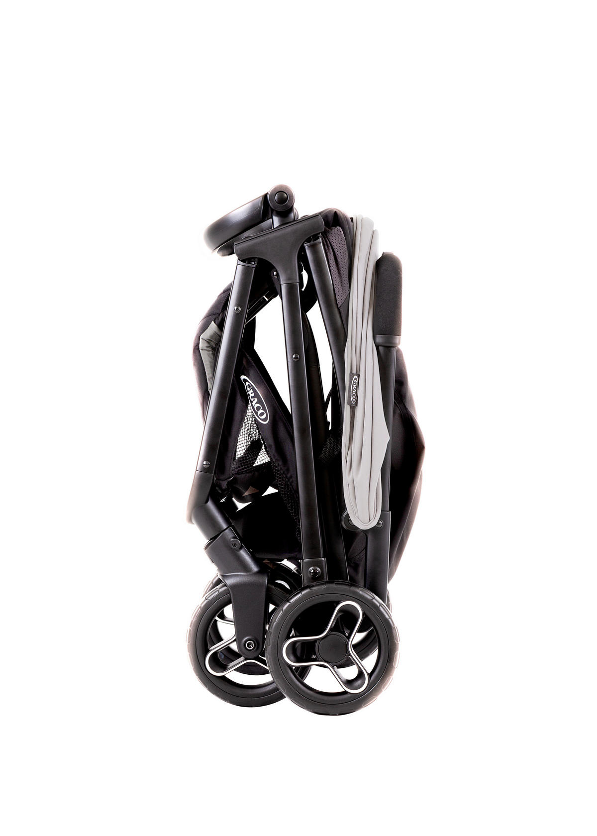 BUGGY MYAVO  - Schwarz/Grau, Basics, Textil/Metall (52/101.6/88cm) - Graco