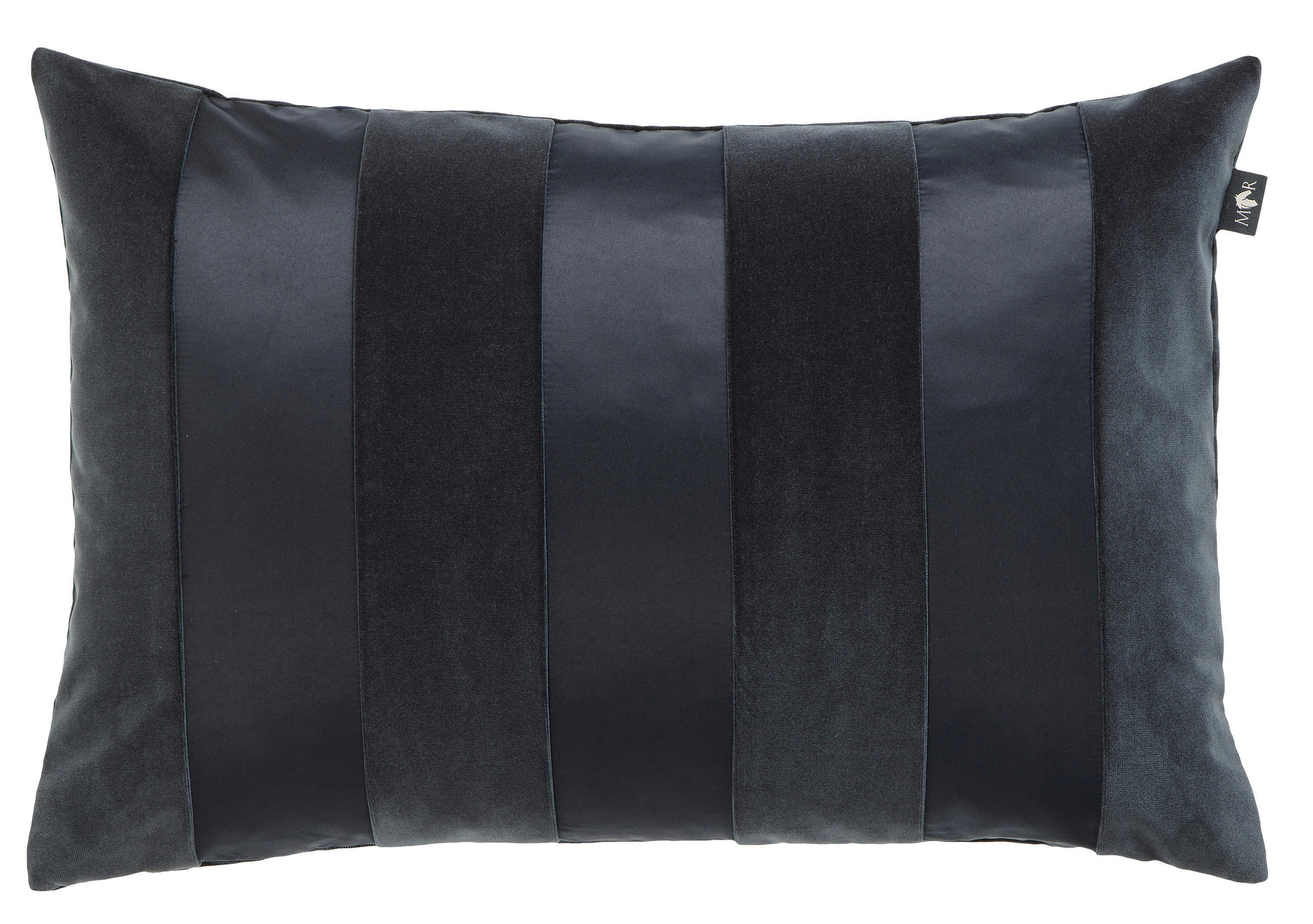 KISSENHÜLLE Marcel.Remus.Design- Valdemossa schwarz 40/60 cm  - Schwarz, Design, Textil (40/60cm) - Marcel Remus