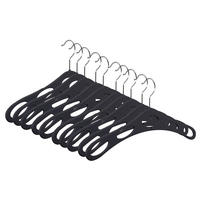 KLEIDERBÜGELSET 43 cm Kunststoff  - Anthrazit, Design, Kunststoff (43cm)