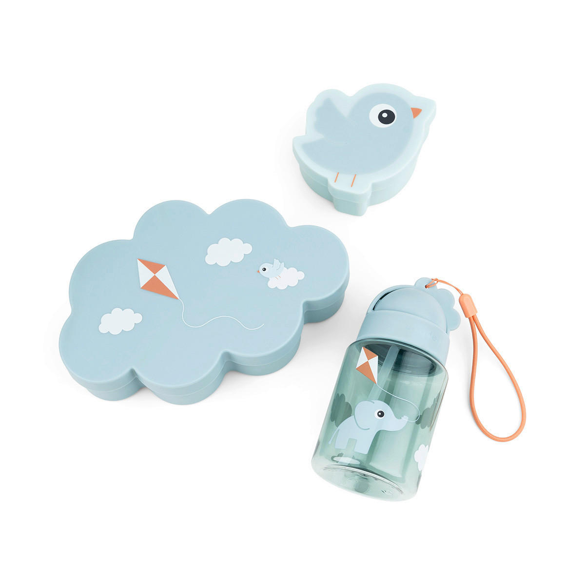 PAUSENSET - Hellblau, Basics (25,5/15,5/7,2cm)