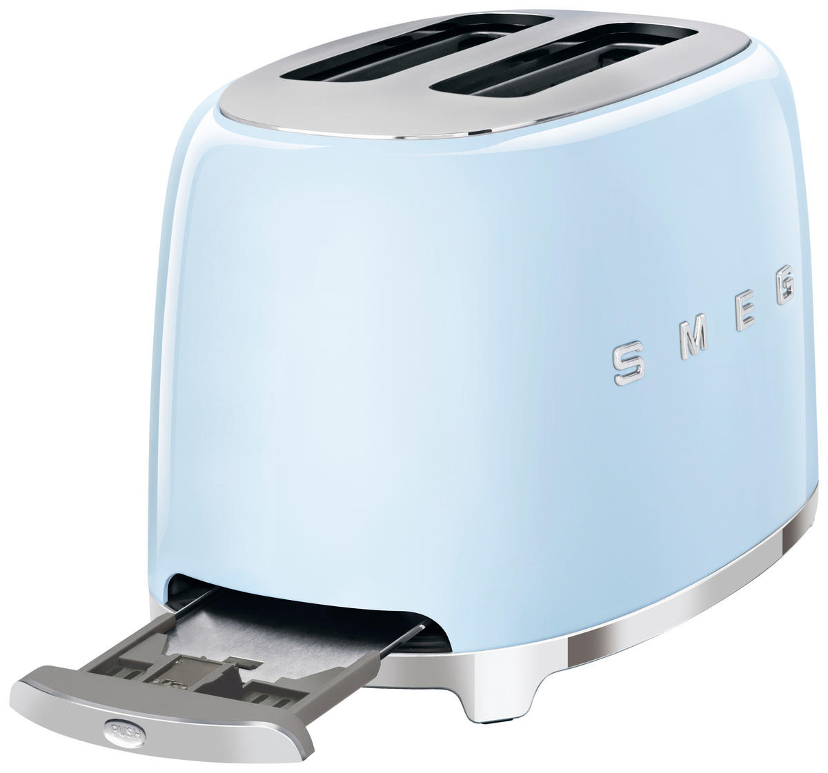 TOASTER  - Pastellblau, Basics, Metall (31/20/20cm) - SMEG